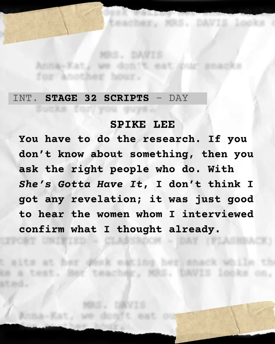 Are you doing enough research into the specialties in which you're writing?

How do you get the fine details?

#spikelee #writingresearch #screenwriting #writertips #quote