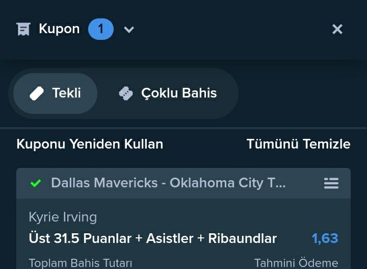 #Nba Early Pick  / Erken Saat Günün Oyuncu Bahsi

➡️ stake.mg/?c=otEgeYJh

📊 @propsdotcash 

#NBAFinals #GamblingX #PlayerProps