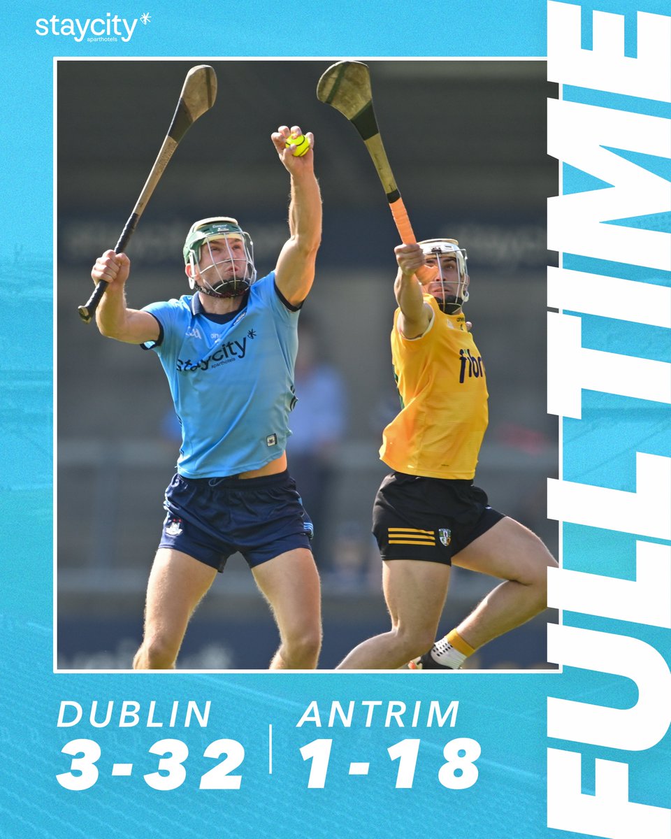 A big win over Antrim for our Senior Hurlers at Parnell Park👕💪 #UpTheDubs