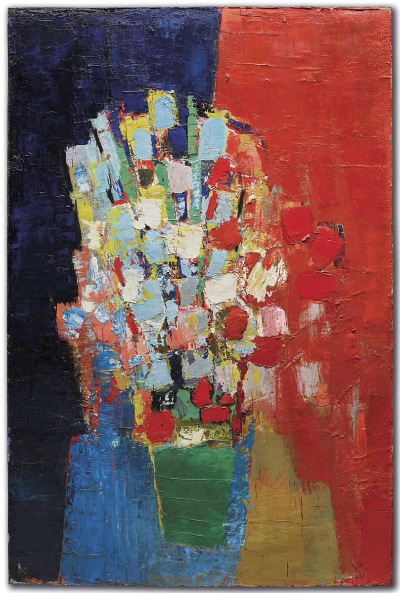 Nicolas de Staël Fleurs , 1952