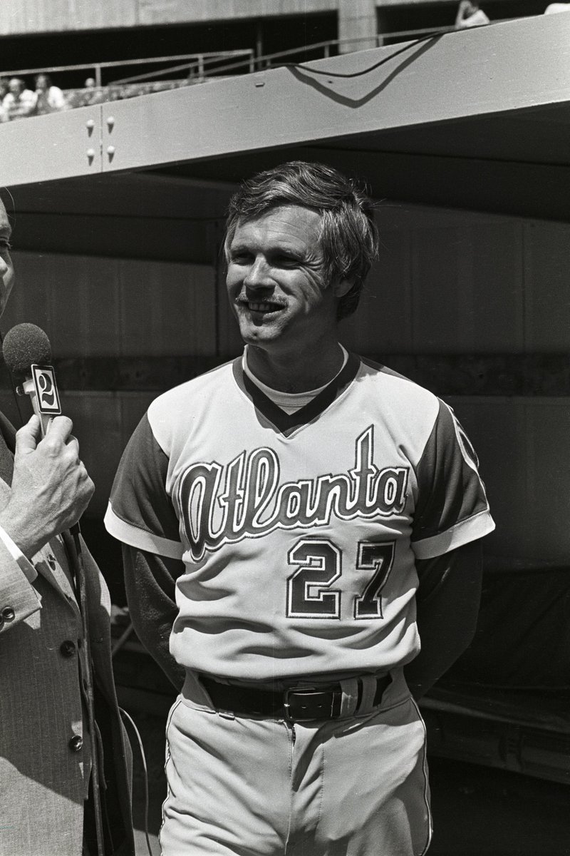 #OTD May 11, 1977, Ted Turner manages the Atlanta Braves. “After losing our sixteenth game straight I decided to shake things up. I thought about firing our manager, Dave Bristol, but instead I decided to just give him some time off. After telling the press that Bristol was away…