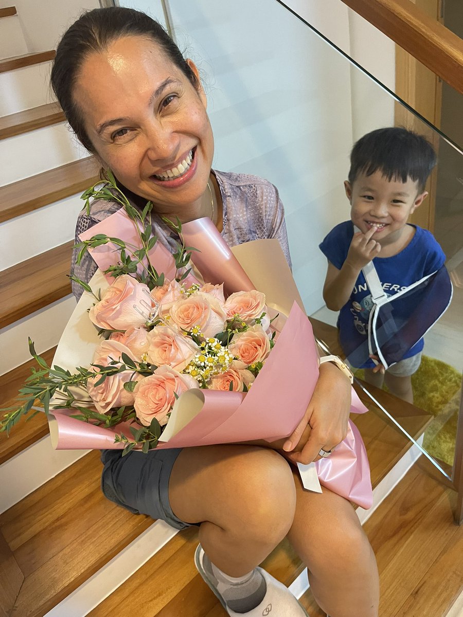 Happy Mother’s Day, Hon. ❤️ <a href="/mommymaricel/">Maricel Laxa-P.</a> 

Actually, so many experience happiness - including me! - because of you.

Thank you. 🙏🏼

(That’s our “nephew” Xander in SG! Isn’t he so cute?)