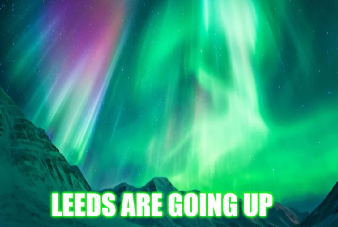 Could it be a sign #LEEDSLEEDSLEEDS #Leedsunited #lufc