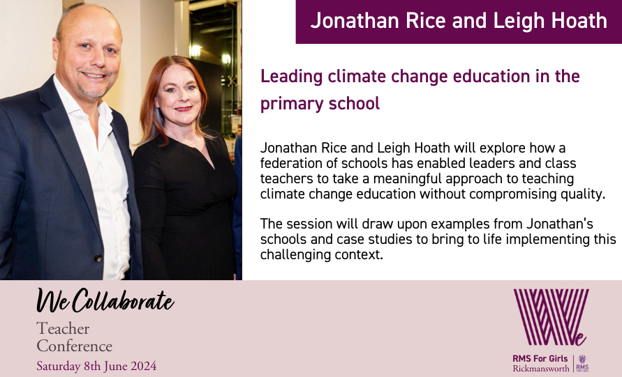 An important session aimed at primary phase for #WeCollaborate24 on June 8th with @leighhoath and @JonathanRice11 Do you have your ticket yet? Programme and details are here: rmsforgirls.com/wecollaborate/