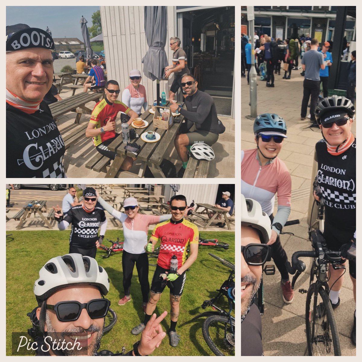 Impromptu club ride today to make the most of the glorious weather in #london today. Clapham Junction to Shoreham, Kent via Down House (Charles Darwin’s house). #cycling #cyclingclub #clarioncycling
