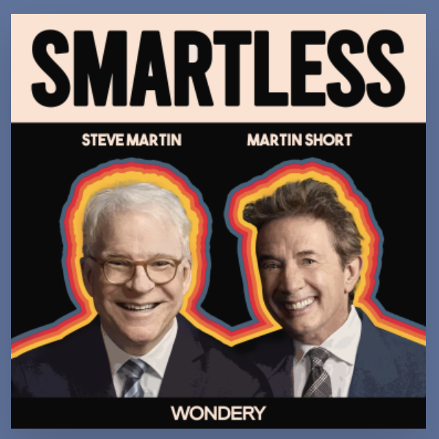 Tack @EdwardafSillen för @SmartLess tipset för några år sen. Det nya avsnittet med Steve-Martin-Short ljuvligt! Vi är alla Sean Hayes i detta avsnitt...❤️