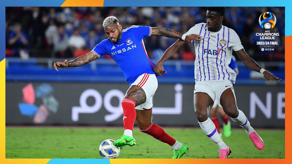 ⏰ FT | 🇯🇵 Yokohama F. Marinos 2️⃣-1️⃣ Al Ain 🇦🇪 🤩 A scintillating second half sees substitute Kota Watanabe secure victory for Yokohama! #ACLFinal | #YFMvAIN