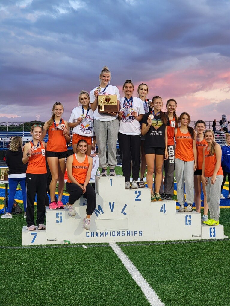 Congratulations to our Varsity Girls Track and Field team who captured a MVL small school championship last night for the 2nd year in a row. #GoColts