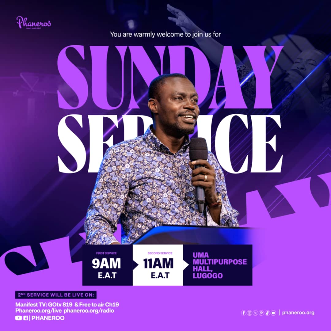 Is your church having a flyer for Sunday ❤️ Share with us 🤍 #MyGreatPriceVI #PhanerooSundayService