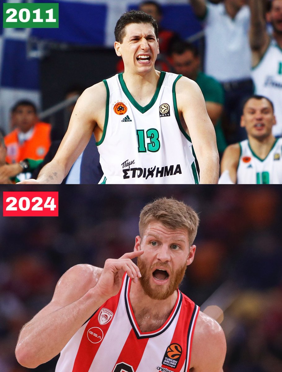 Dimitris Diamantidis 🤝 Thomas Walkup 13 yılın ardından ilk kez kısa bir oyuncu “Yılın Savunmacısı” ödülünün sahibi oldu! ⚡️