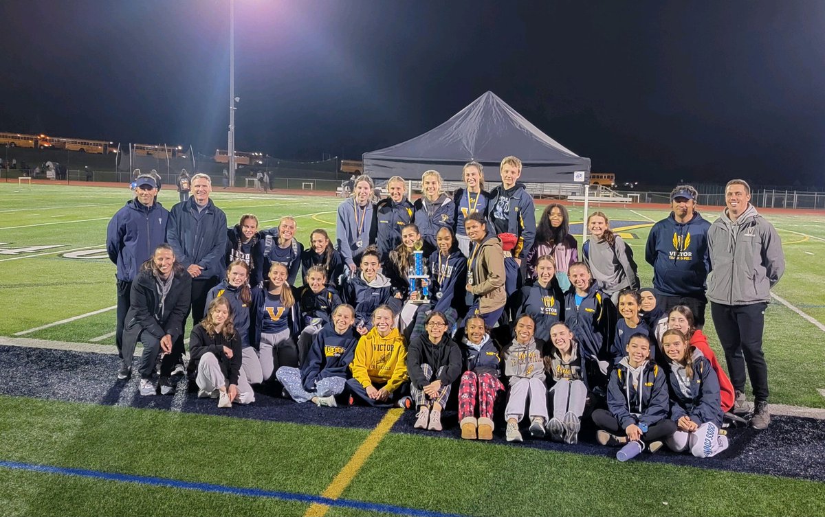 Girls take the title at the Victor Invitational