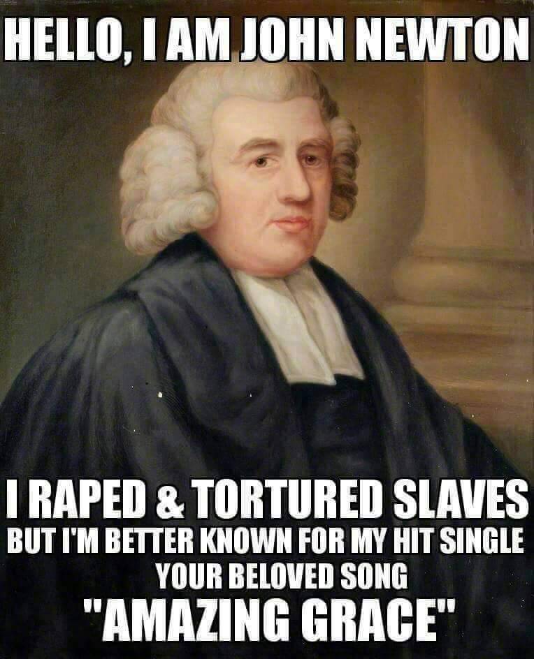 John Newton. Enslaved Africans not Slaves #SlaveTrader #AmazingGrace #AfricanHolocaust #BritainForgottenSlaveOwners #Maangamizi