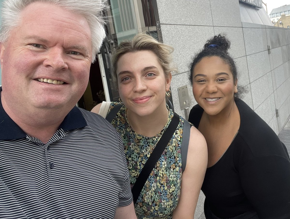 Mike Goodier (@mikegoodier) on Twitter photo Flown in to Dublin with Dominique today from Liverpool to watch <a href="/SoLuckyMusical/">I Should Be So Lucky</a> for the 4th time and look who we have just met outside the theatre! <a href="/kaylaacarter_/">Kayla Carter</a> and <a href="/jessicacaca7/">Jessica Daley</a> Absolutely buzzing and can’t wait for the show! Flown in to Dublin with Dominique today from Liverpool to watch <a href="/SoLuckyMusical/">I Should Be So Lucky</a> for the 4th time and look who we have just met outside the theatre! <a href="/kaylaacarter_/">Kayla Carter</a> and <a href="/jessicacaca7/">Jessica Daley</a> Absolutely buzzing and can’t wait for the show!