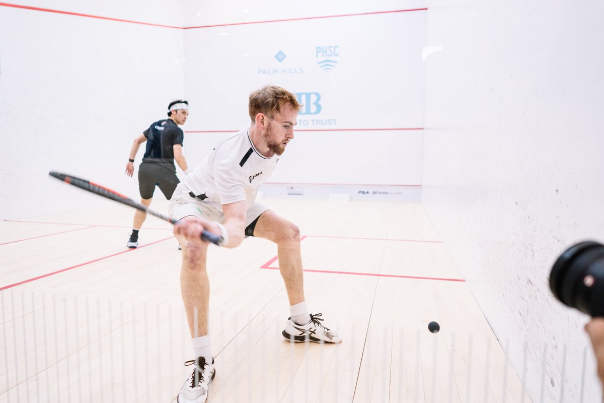 englandsquash's tweet photo. A tenacious performance from Simon Herbert saw him push Victor Crouin hard in RD2 of the @PSAWorldChamps 

Crouin eventually prevailed 3-1: 7-11, 11-3, 13-11, 12-10 (46m) https://t.co/Fk0hal4cUy
