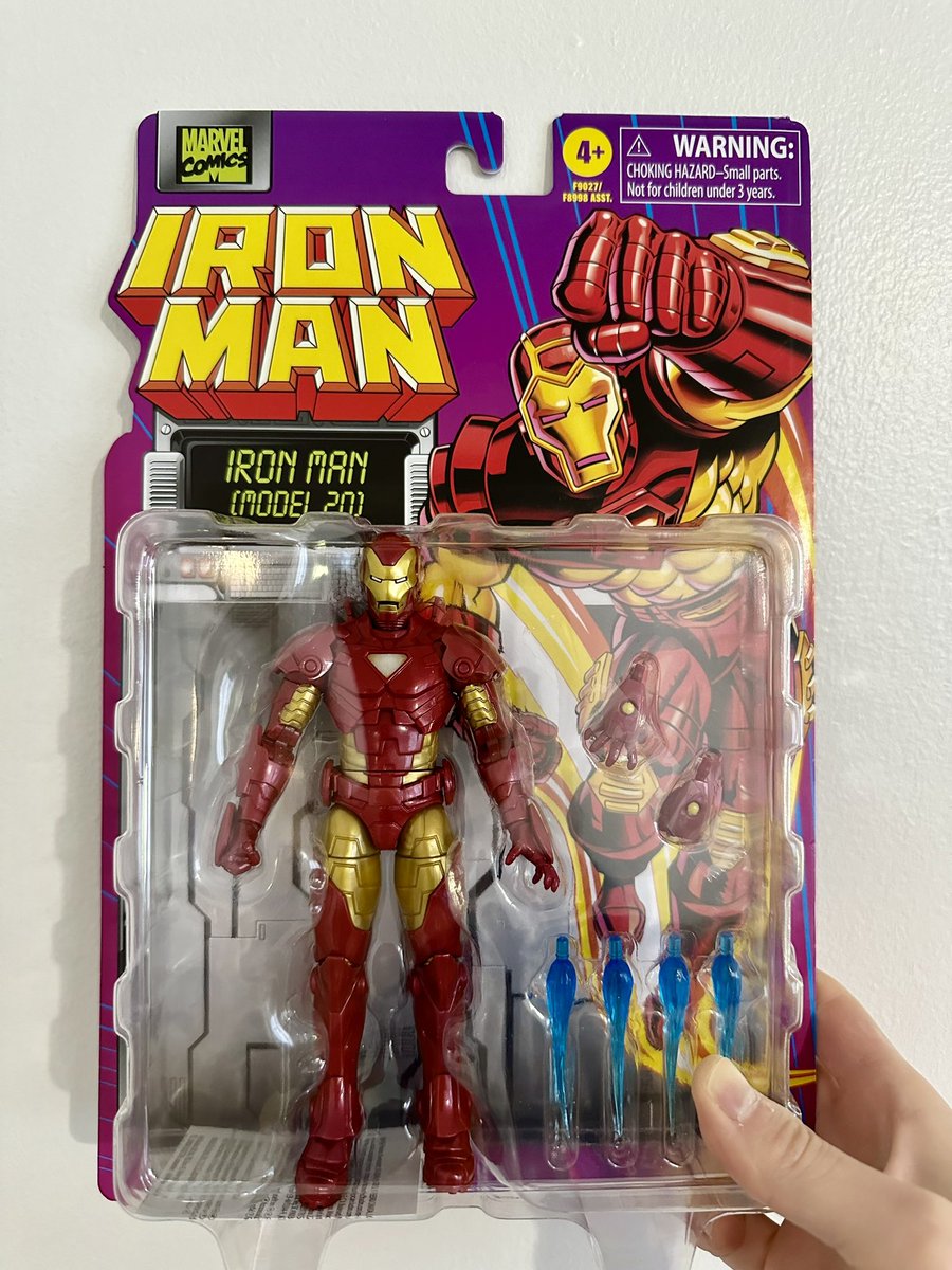 Saturday morning armor You can still preorder the Hasbro Marvel Legends Iron Man Retro Wave