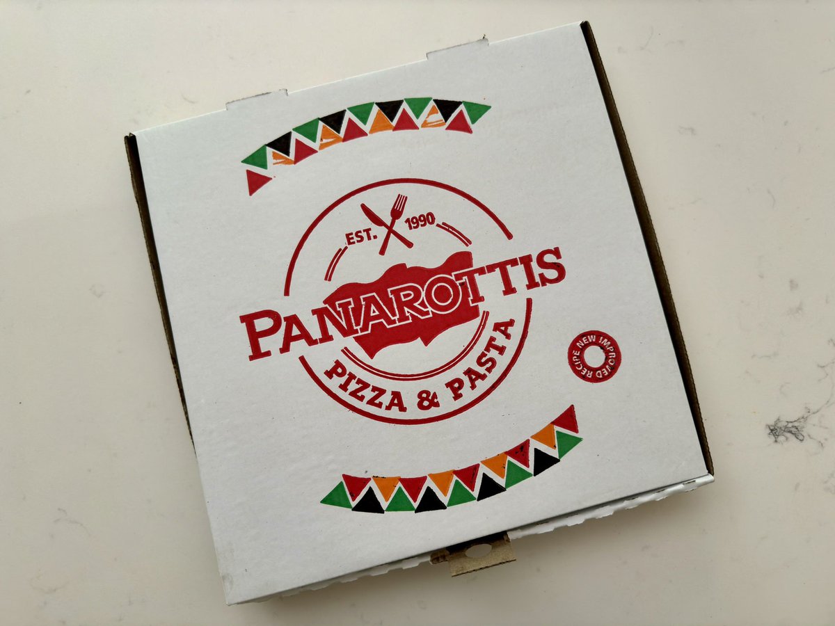 A_Higgins's tweet photo. Now that Il Portico is closed, and Eataly’s base has been like cardboard for months, the Lusaka Best🍕Pizza Prize goes to @PanarottisZamb1 Any other places worth a nibble? https://t.co/TgND35WhKV