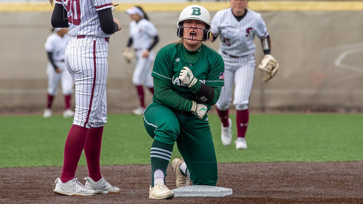 .@babsonsoftball faces @WPIAthletics in a @NEWMACsports Tournament elimination game at 12 p.m. in Cambridge. The winner advances to the championship round at 2 p.m. #GoBabo #d3sb Preview: tinyurl.com/ca7ek3sa Video: tinyurl.com/3axk5dvc Live Stats: tinyurl.com/3zvj8d8y