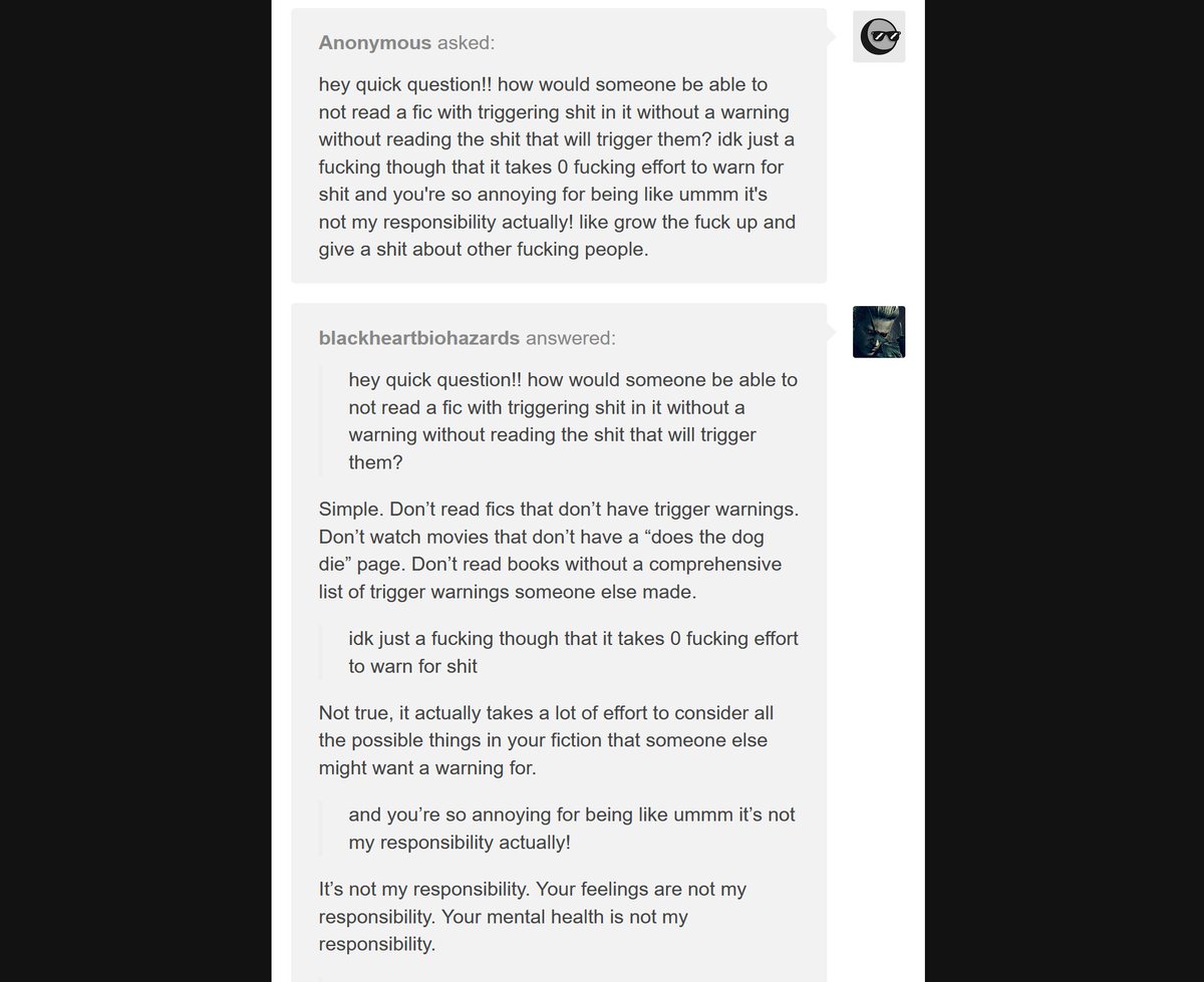 SamAburime's tweet image. &quot;It used to be ‘I read something I shouldn’t have’

Now its ‘you wrote something you shouldn’t have’&quot;

This thread pretty much sums up this issue and should just tacked to the door of everyone who behaves this way.🧵