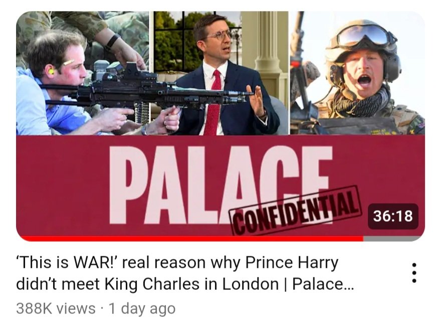 Almost 400,000 people have watched the latest edition of Palace Confidential in just one day. Don't miss it! Watch the #royal talk show via @YouTube m.youtube.com/watch?v=FTymCY…