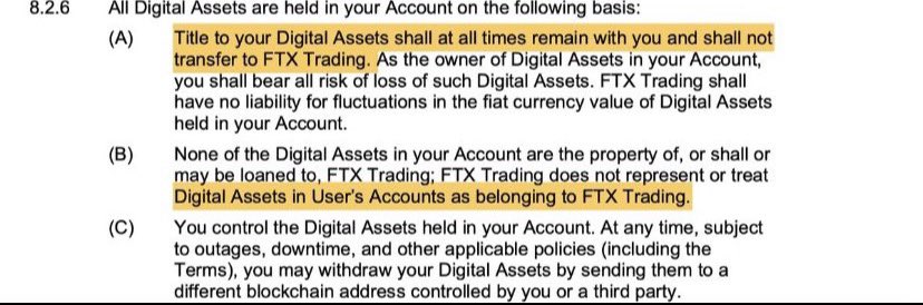 FTX Terms of Service are unambiguous 

Title to your Digital Assets shall at all times remain with the customer 

SBF was sentenced to 25 years in prison for treating customers assets as his own

Sullivan and Cromwell similarly is ignoring customers property rights and using the
