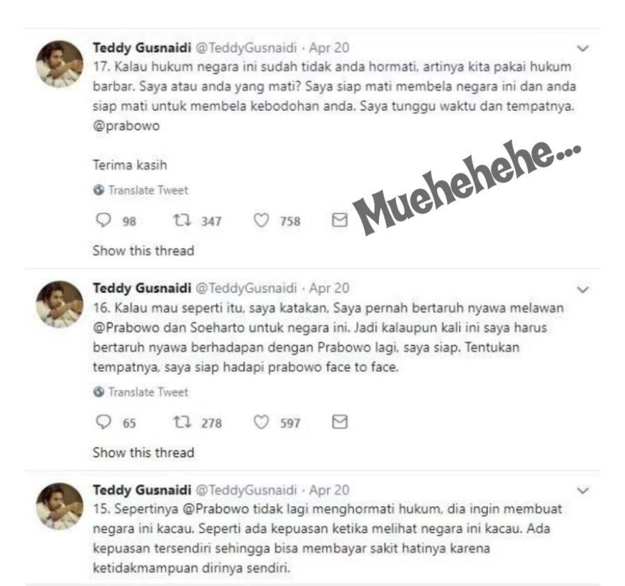 Kalo soal menjilat ludah sendiri ada yang lebih jago..