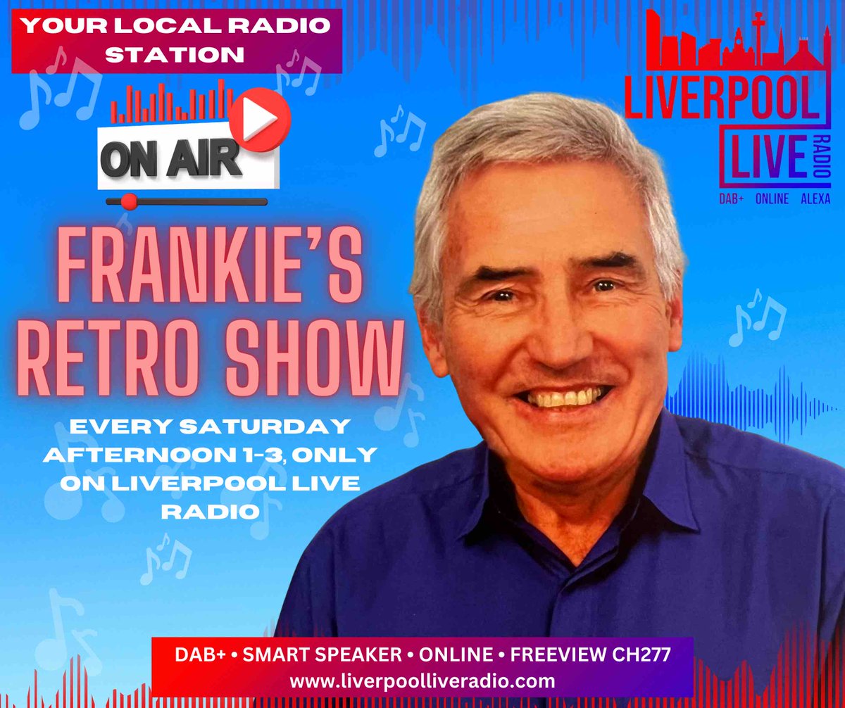 On air now it’s Frankies retro show !