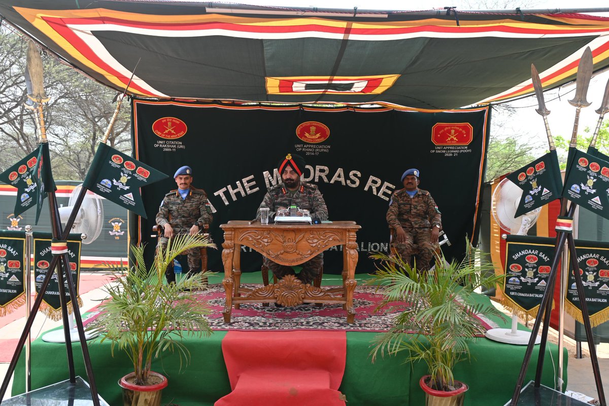 ARTRAC Chief Inspires Thambis of 7 Madras Ahead of Lebanon Peacekeeping Mission ARTRAC Chief Inspires Thambis of 7 Madras Ahead of Lebanon Peacekeeping Mission