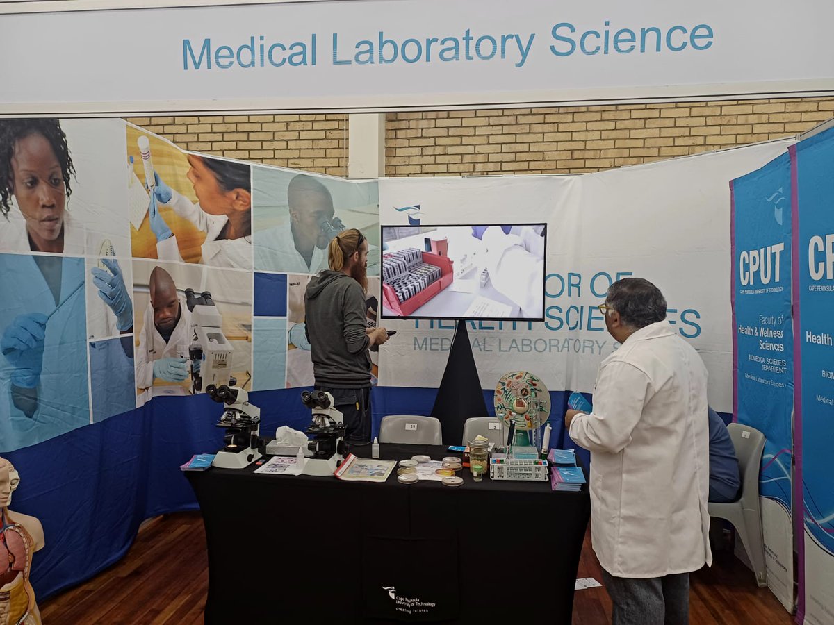 CPUT's tweet photo. Whether you want to be a nurse, a journalist or a teacher - CPUT has something for everyone.  Come and visit our Open Day until 4 pm today.

#CPUTOpenDay #WeAreCPUT https://t.co/YLv1Es58Nk