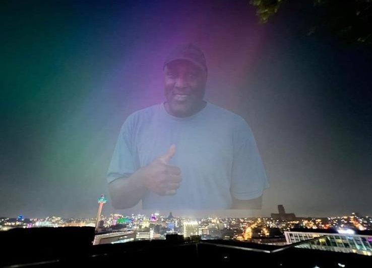 How purple was the sky last night?????!!!! 💪