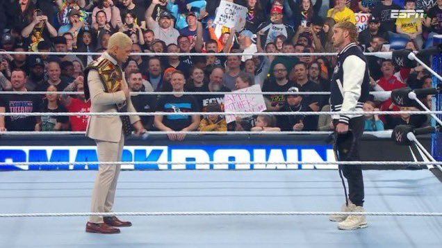 jeremybutton62's tweet photo. @CodyRhodes vs @LoganPaul is going to feed communities with how good this gonna be! https://t.co/soQWu7XDlW