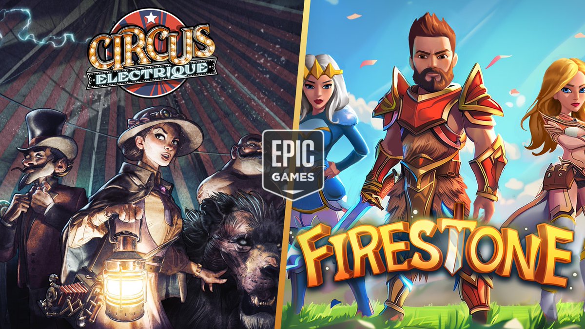 Get 🎪'Circus Electrique'🎪 & 🔥'Firestone Free Offer'🔥 for #FREE at Epic Games | Store until 5 PM CET Thursday, May 16th 2024.

1⃣ Circus Electrique
👉store.epicgames.com/en-US/p/circus…
2⃣ Firestone Free Offer
👉store.epicgames.com/en-US/p/firest…
Steam Random Keys➡️g2a.com/n/randomkey471
#FreeGames