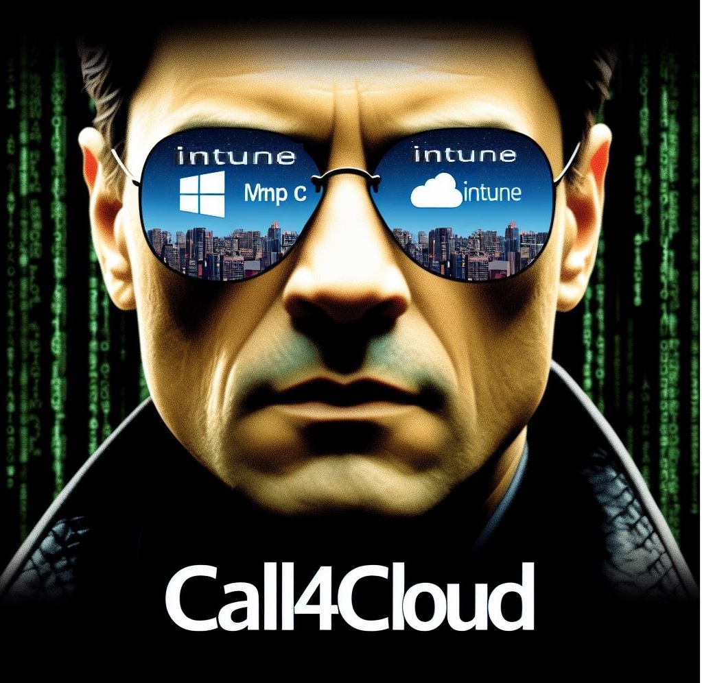 Working on a new style for my website... call4cloud.nl ... Somehow, i really like the MMP-C mention in the sunglasses :)

What do you think?

#intune #msintune