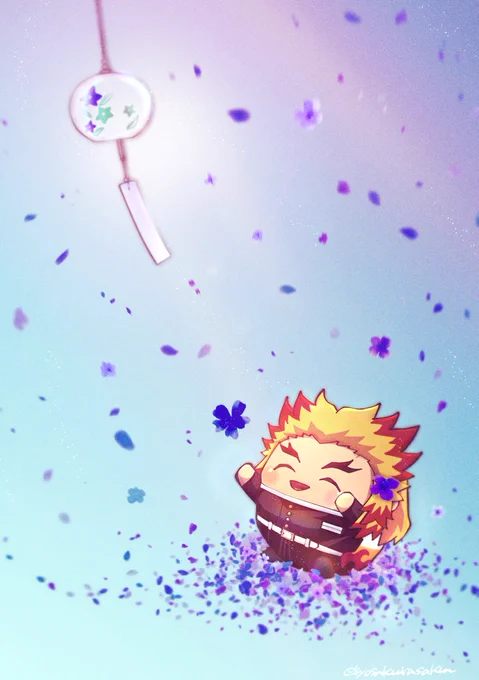 生誕祭企画ありがとうございます #ふわごくさんʙɪʀᴛʜᴅᴀʏ ふわごくさんお誕生日おめでとうございます! いっぱい貴方にお花が降り注いでいるといいな