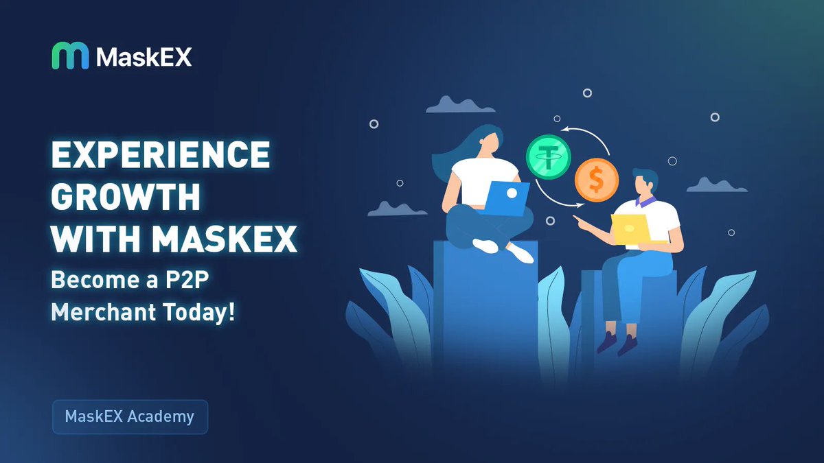 MaskEXGlobal's tweet photo. Experience Growth with #MaskEX: Become a P2P Merchant Today!
Join MaskEX's Merchant Family today! Buy, sell, and profit from crypto and fiat currency exchanges across 17 currencies
Learn more: https://t.co/rT3RiXBmwr
MaskEXP2P #P2Ptrading #MaskEXAcademy https://t.co/KKJttV6gtJ
