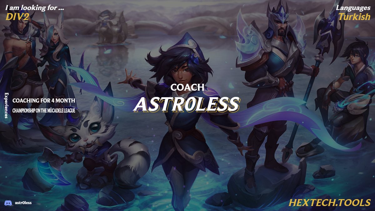 Looking for Turkish TCL Div 2 TEAM for Summer Season.