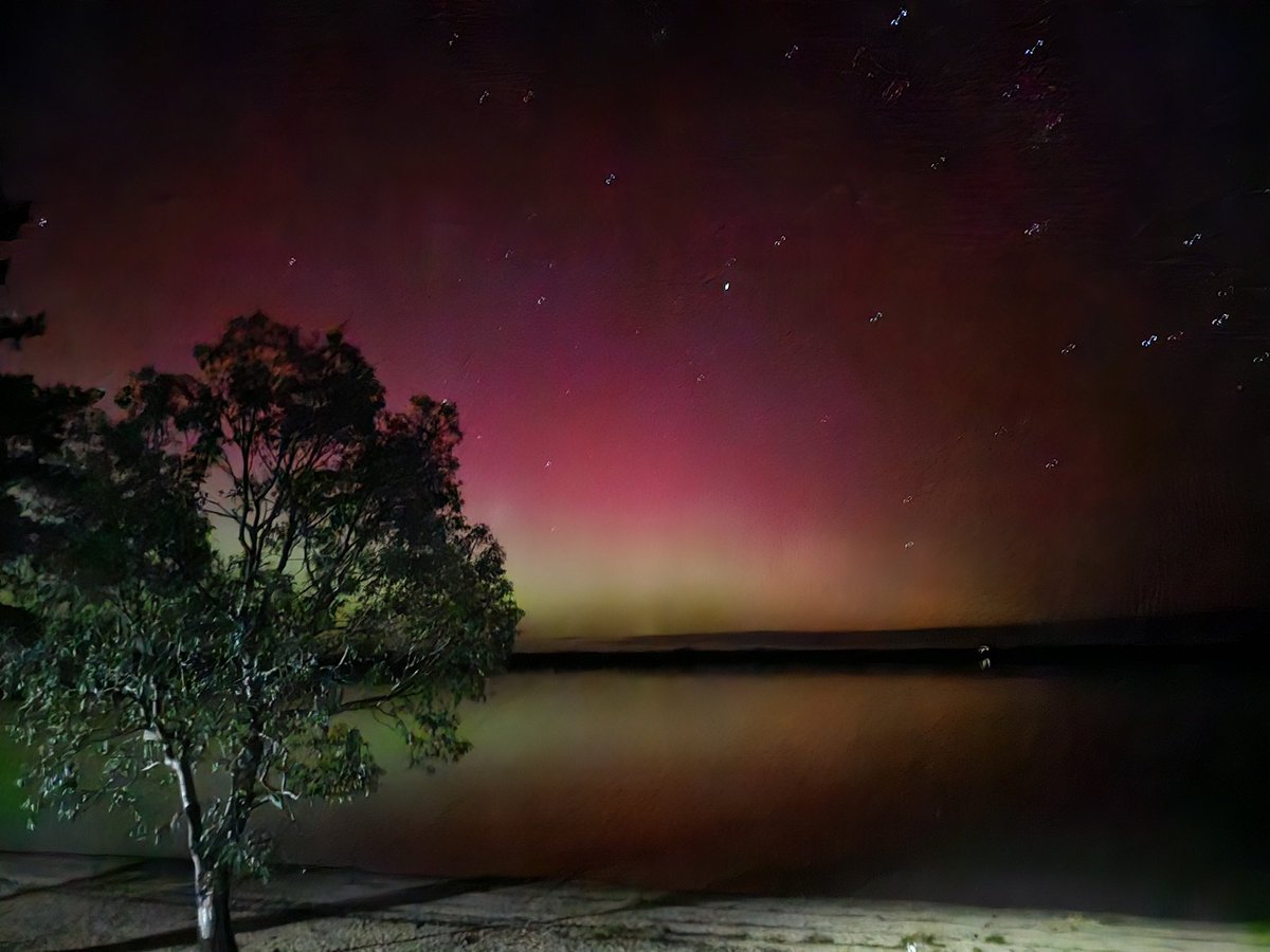 Green Lake #horsham #wimmera #AuroraAustralis