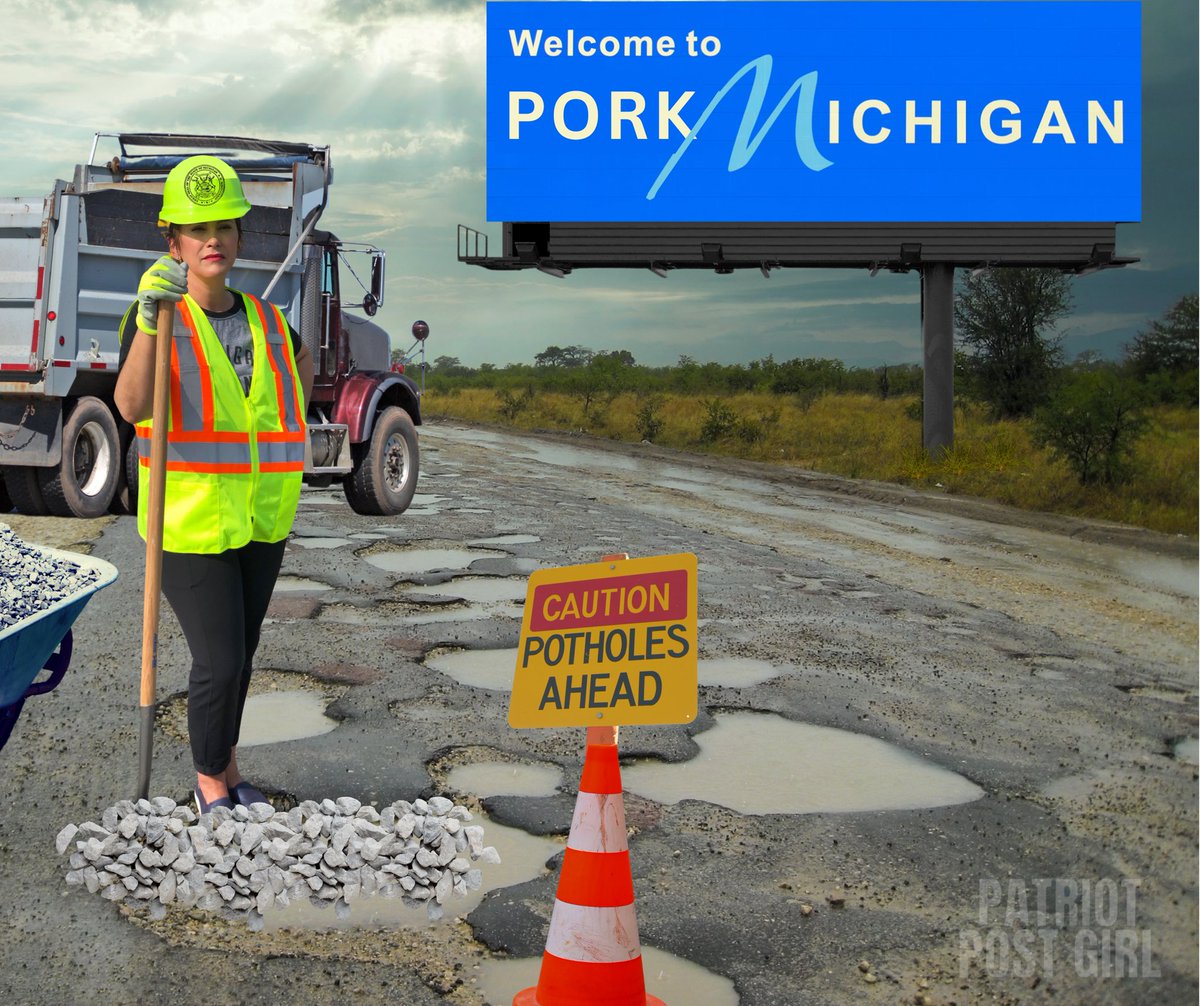 The #PoorMichiganTaxpayers pay for $1B in pork and $4.5B in corporate subsidies, while our roads look more and more like swiss cheese. #WeHaveThePork