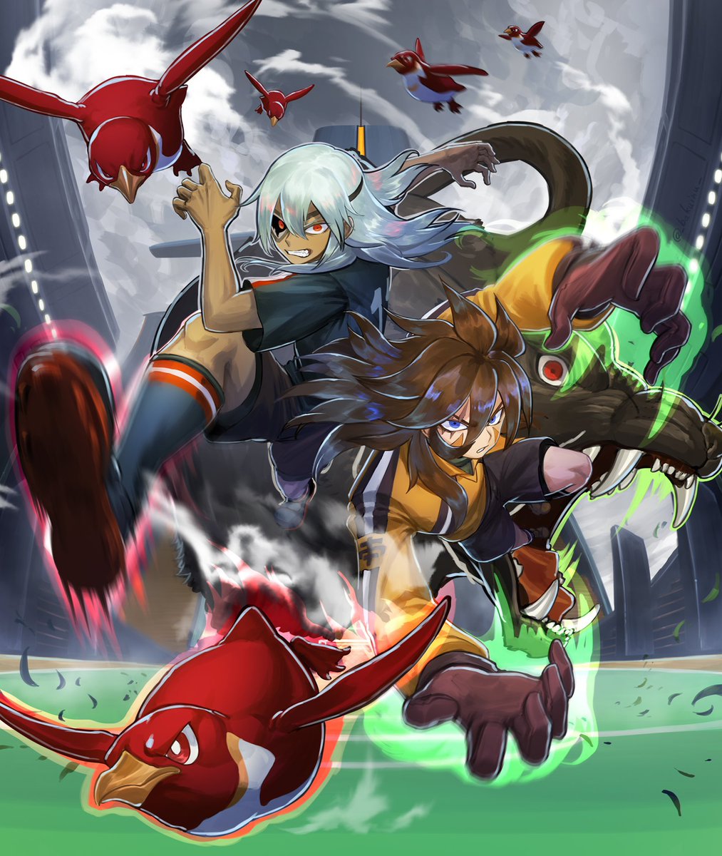 「過去に描いたイナズマイレブンの絵でも見て  これは無印 」|烏海@過去作投下中のイラスト