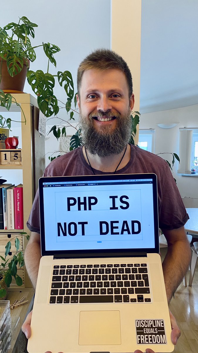 screenfluent's tweet photo. Nothing has made me happier recently than learning PHP! 😊 https://t.co/mgiKv2kOSx