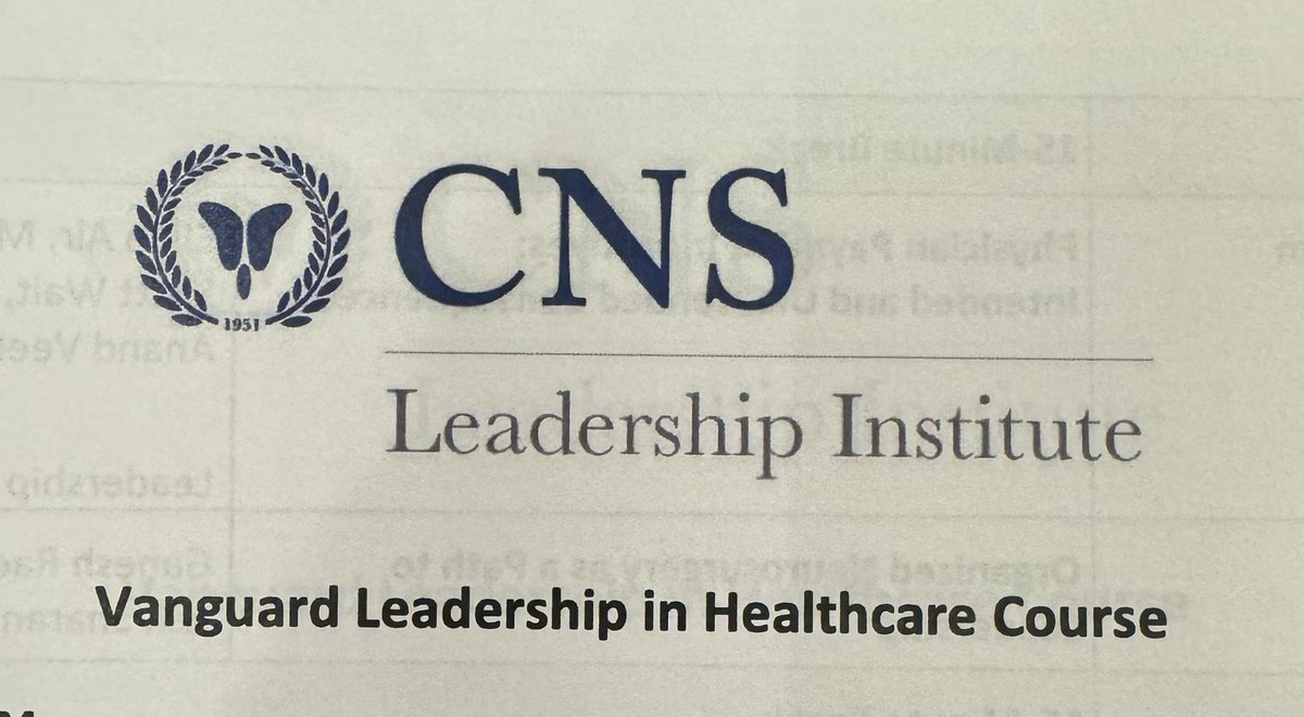 Omar Tanweer (@omar_tanweer) on Twitter photo Fantastic course: <a href="/CNS_Update/">CNS</a> Vangaurd Leadership Course in Healthcare. Bridges a huge knowledge gap for most neurosurgeons . Learned a ton from Great faculty <a href="/DoctorGRao/">Ganesh Rao M.D.</a> <a href="/AnandMed/">Anand Veeravagu, MD</a> <a href="/AshSharan/">Ashwini Sharan, MD</a> <a href="/nsurgchick/">Ellen Air</a> <a href="/drdavidlanger/">Dr. David Langer</a> Fantastic course: <a href="/CNS_Update/">CNS</a> Vangaurd Leadership Course in Healthcare. Bridges a huge knowledge gap for most neurosurgeons . Learned a ton from Great faculty <a href="/DoctorGRao/">Ganesh Rao M.D.</a> <a href="/AnandMed/">Anand Veeravagu, MD</a> <a href="/AshSharan/">Ashwini Sharan, MD</a> <a href="/nsurgchick/">Ellen Air</a> <a href="/drdavidlanger/">Dr. David Langer</a>