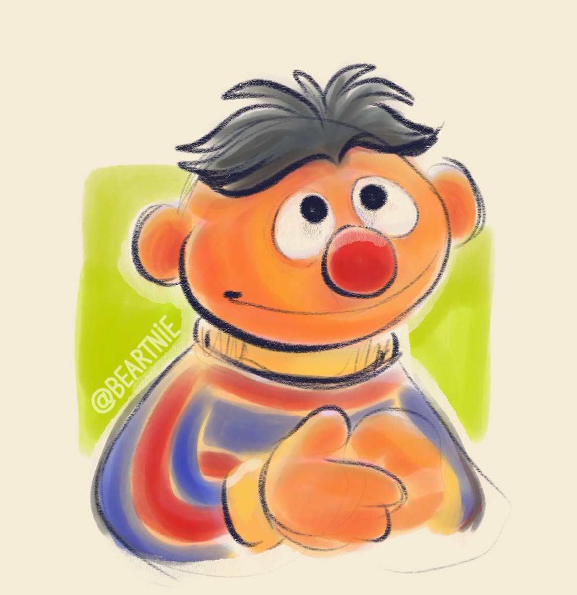 「Ernie,, 」|🧡💛 Share the Good News! 💛🧡のイラスト