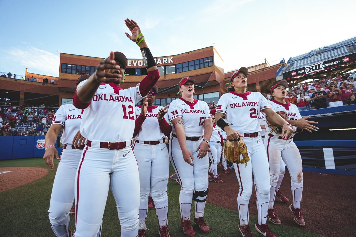 Not only is it a rivalry, but it’s both schools’ last time competing in OKC for a conference title, as they’ll depart for the SEC in the summer. @TexasSoftball vs. @OU_Softball 🔗 d1sb.co/4btPMA3