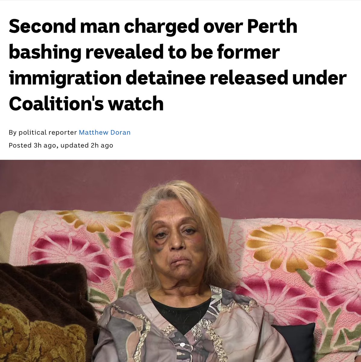 Let me get this clear. First man was released by order of High Court of Australia but LNP and most media are trying to crucify Labor Government
Second man was released by public servant in Home Affairs, under delegated power of the Minister. And  Minister was one Peter Dutton.