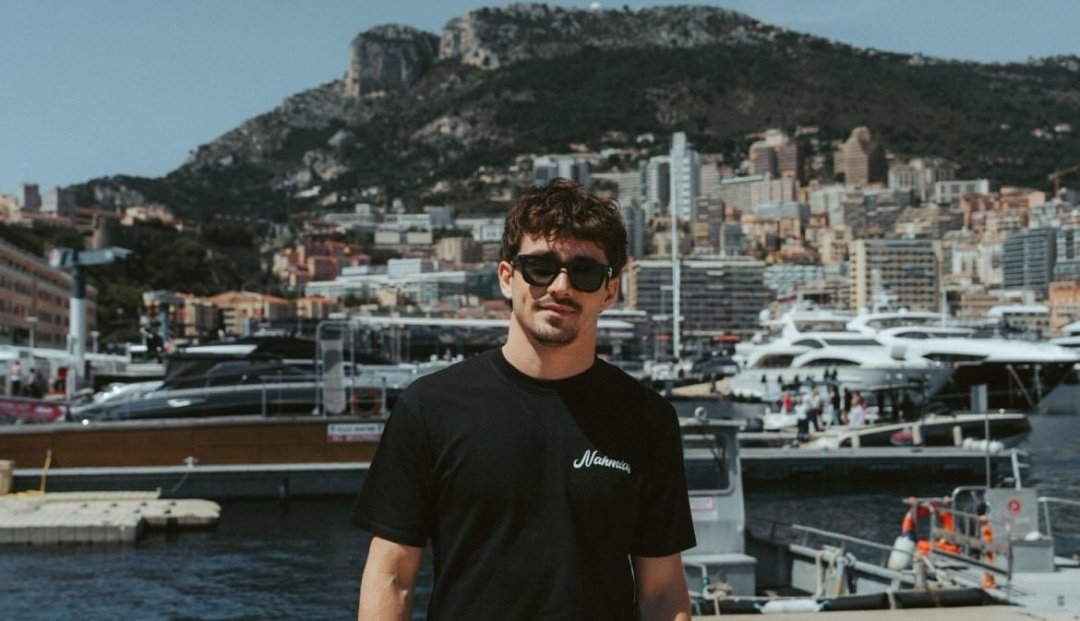 Charles Leclerc at the 2024 Monaco Historic Grand Prix