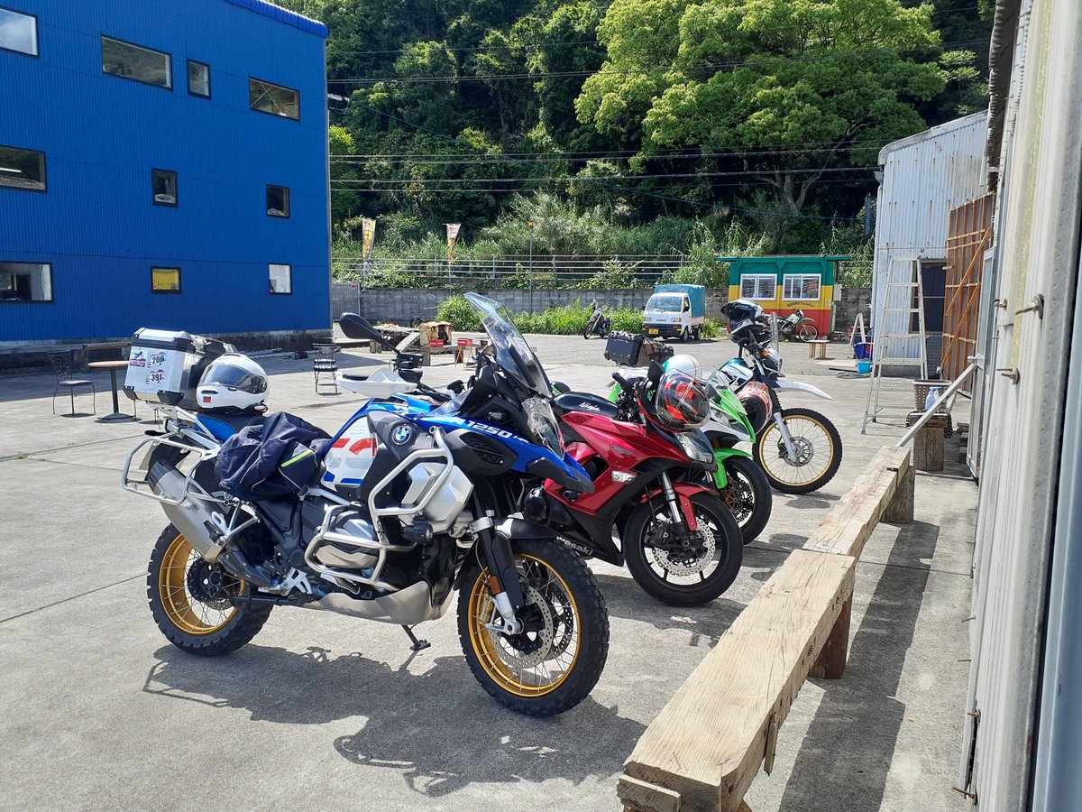 今日はバイクで東四国ほぼ半周しました