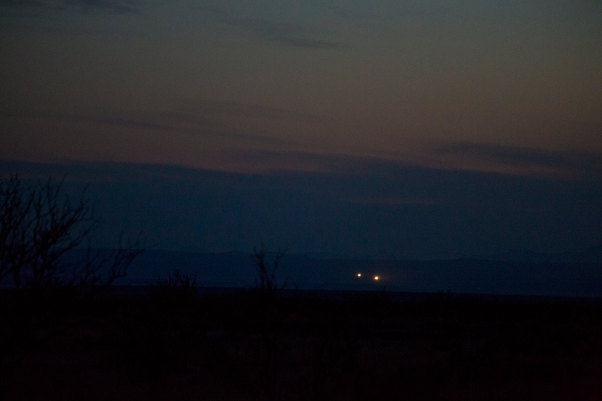 No one ever talks about the Marfa Lights anymore.