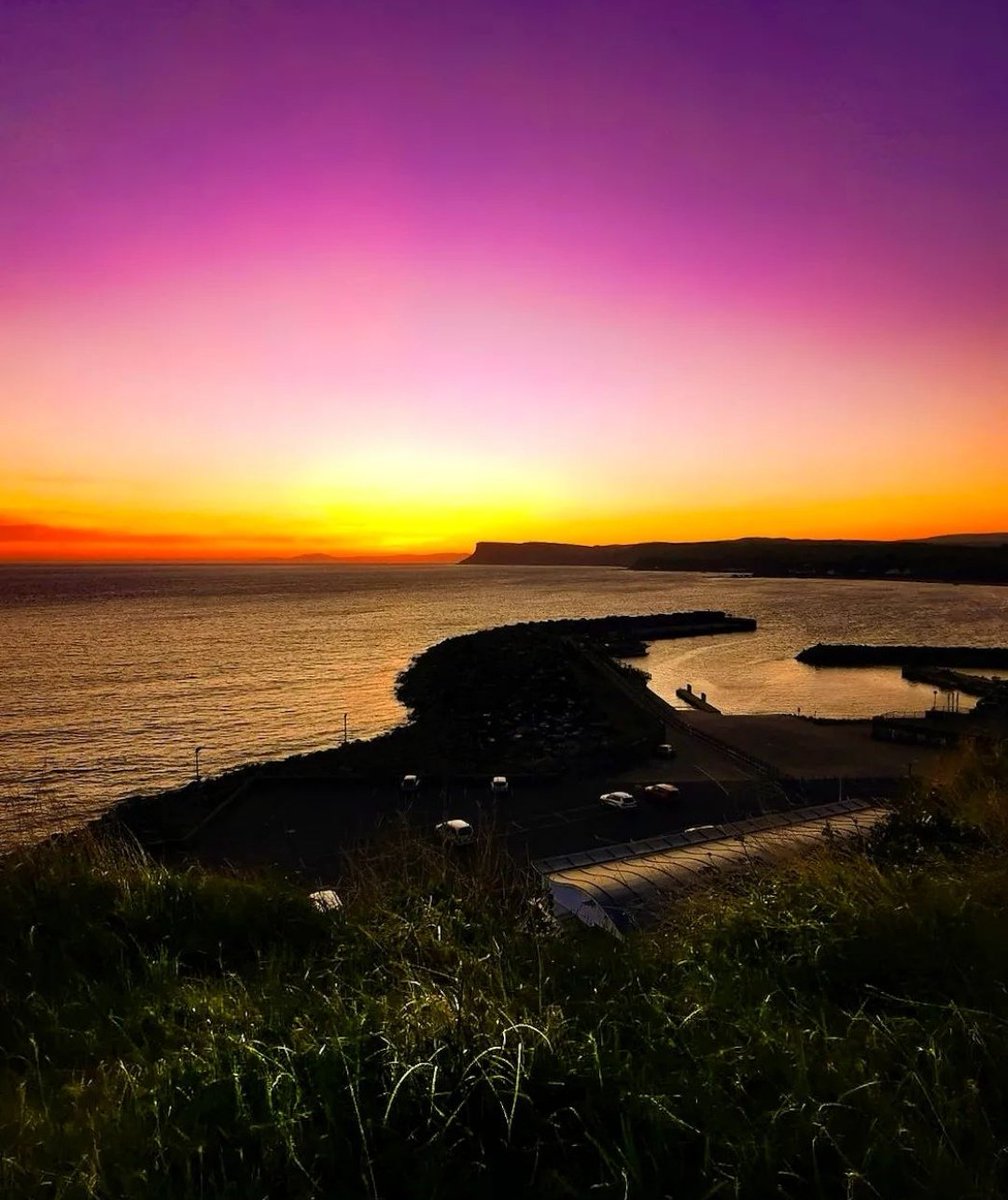 Sunrise in Ballycastle. #Ballycastle #NorthernIreland #northcoast #visitcauseway #causewaycoast #photography #beautiful