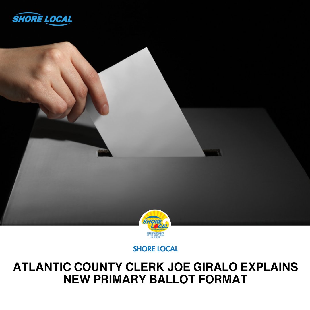 The new primary ballot design was completed as of May 1 and Atlantic County ballots will use the new format for both the Democratic and Republican candidates. shorelocalnews.com/atlantic-count…