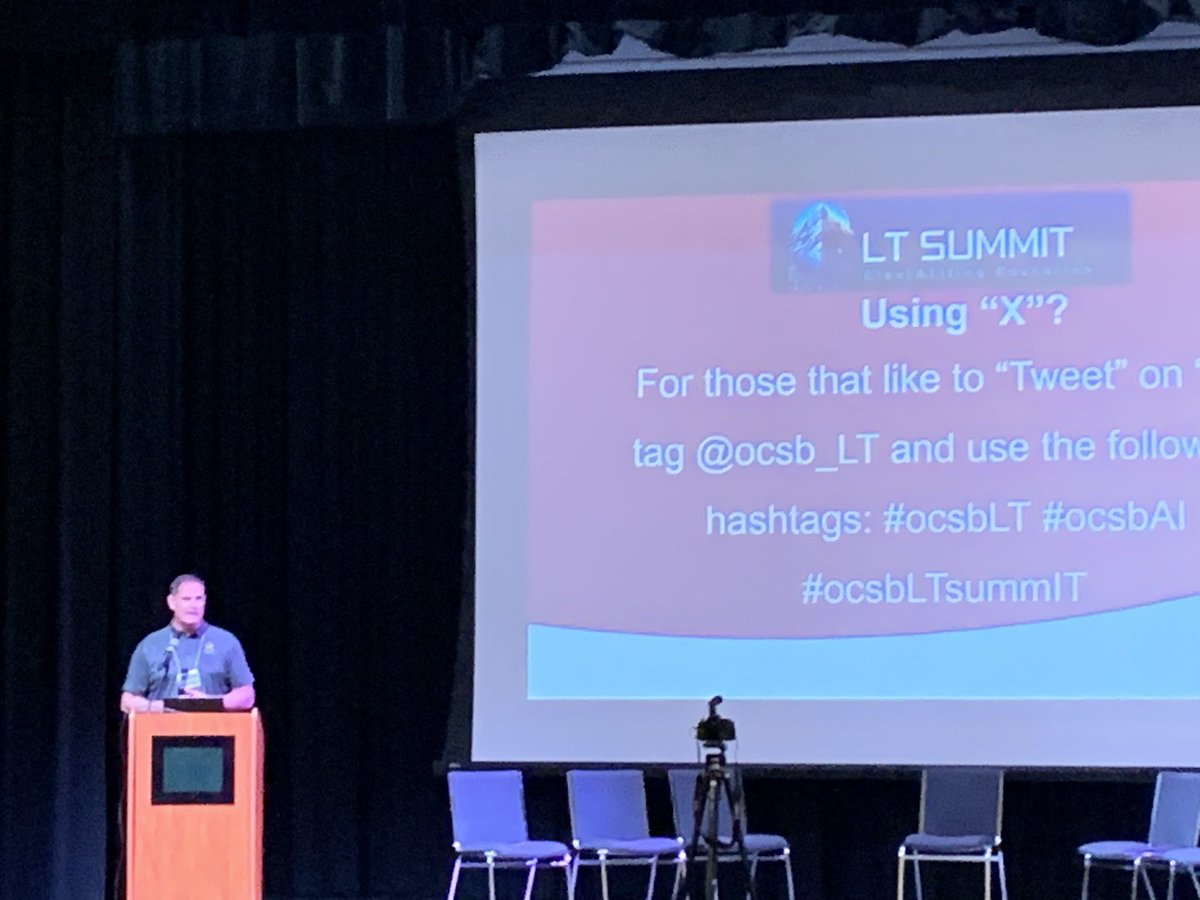 So pumped for today’s #ocsbAI @OCSB_LT Summit! The buzz in the room is amazing!