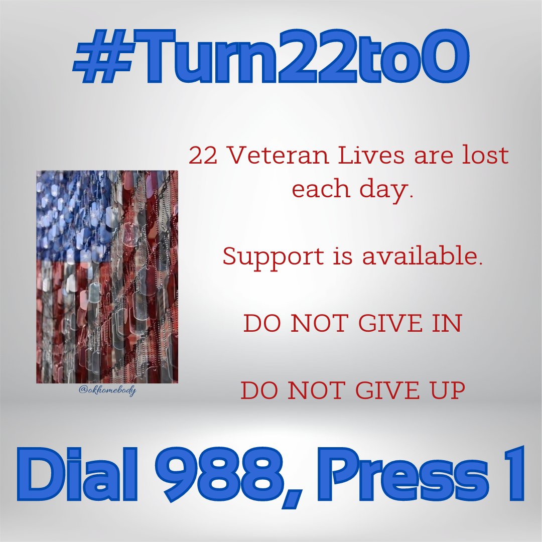 Good morning Patriots!🇺🇸 On #SereneSaturday and every day we #Veterans should do our #BuddyChecks because #BuddyChecksMatterMoreIn2024 to help #EndVeteranSuicide and to #turn22to0 ASAP.  #VeteransLivesMatter #SupportOurTroops God Bless you all and #GodBlessAmerica!🙏🙏🇺🇸
